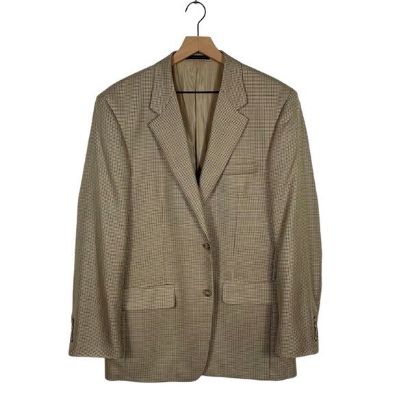 Macy’s Camel Silk/Wool/Cashmere Blend Sport Coat - Picture 2 of 11